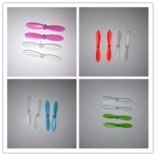 Free shipping 30set 120pcs Cheerson CX 10 Main Blade for WL V272 V282 V292 Hubsan Q4