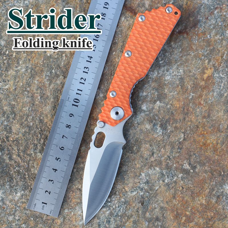 Frete grátis de HOT XINZUO Strider Tactical Folding faca exterior Camping 