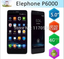 Original Elephone P6000 MTK6732 64bit Quad Core 4G FDD LTE Cell Phone 5 Inch IPS Android 4.4 2GB RAM 16GB ROM 13MP in stock