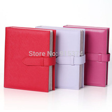 Korean Stylish Book Style Jewelry Ear Studs Earring Leather Storage Organizer Box Case Holder