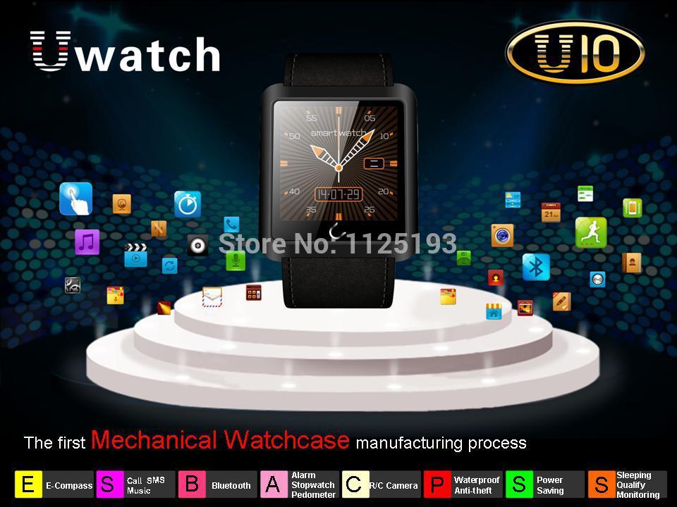 New Arrival U10 U Watch Waterproof Anti lost Bluetooth Smart Dial Bracelet Watch Android Watch ForiPhone
