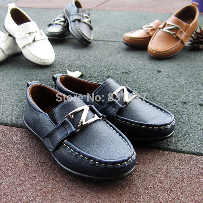 2015newfallblackbabyshoesboysbigboyleatherdressshoes