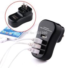 4Port 5V 3.1A USB Travel Wall Charger Station USB Mobile Phone Charger EU/US Plug For Android/Ios Smartphone Ipad/Laptop