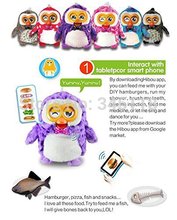 Hibou Smart Electronic Pet Owl Interact with Tablet or Smartphone Repeat Talking Singing and Dancing Animal