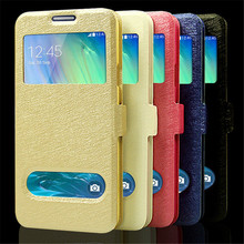mobile phone case for samsung galaxy a3 case colorful leather a300 a300f a300h luxury open window