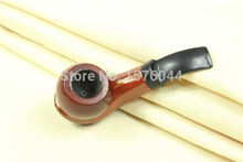 Durable Wooden Enchase Carved Tobacco Cigarettes Cigar Pipes Smoking Pipe Gift hot selling free shipping
