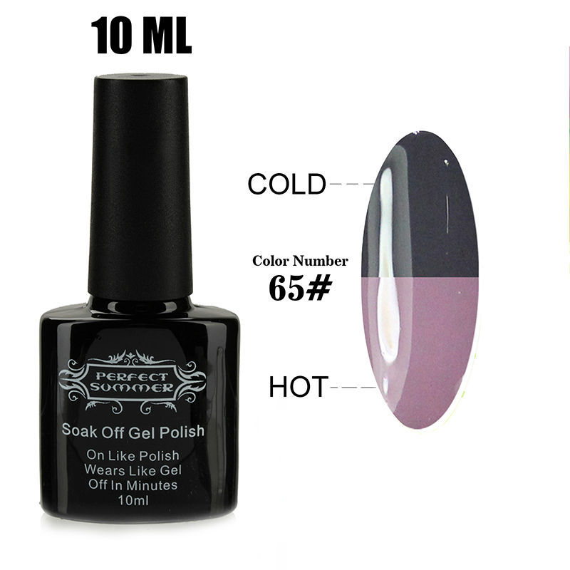 LED UV Nail Polish Soak off UV Nail Gel Temperature Change Color Gel Nail Gel Polish