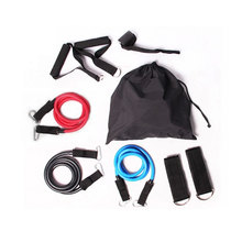 12 Pcs Pull Rope New 100 Pound Yoga Resistance Exercise Gym Fitness Latex Tubes Workout Bands