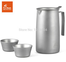 Fire Maple Outdoor Titanium Tea Maker Tea Filter Tea Set Cup Kettle Tea ware FMP T320