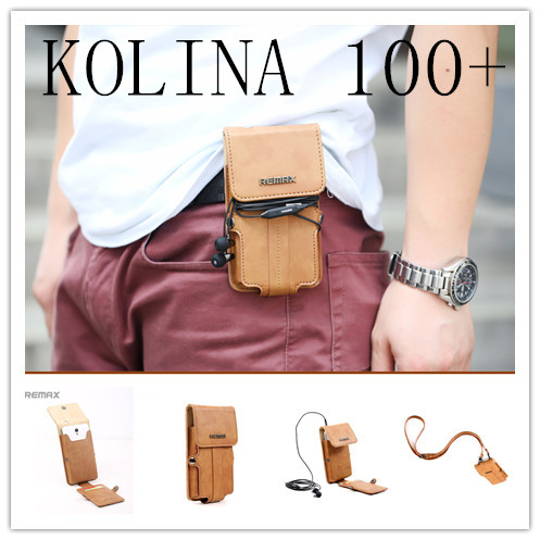 Universal Original Remax Leather Case for KOLINA 100 K100 MTK6592 octa core 2 0GHz 5 5