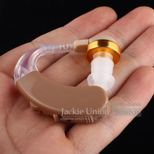New 2015 Hearing Aid Aids MINI Sound Amplifier Enhancement Light Weight Behind the ears Care Tools