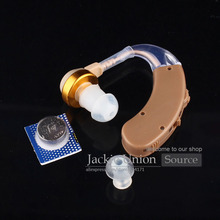 New 2015 Hearing Aid Aids MINI Sound Amplifier Enhancement Light Weight Behind the ears Care Tools