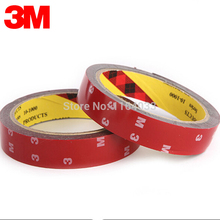 3M Tape 20mm Double Sided Sticker Acrylic Foam Adhesive, Car Interior Tape Free Shipping