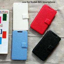 Pu leather cover case for Kodak IM5 Smartphone case cover