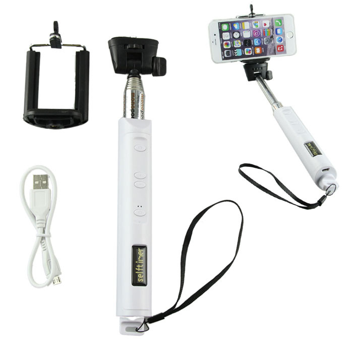 Fantastic Handheld Zooming Function Wireless Bluetooth Monopod Self Photo Selfie Stick for Samsung Note S4 S3