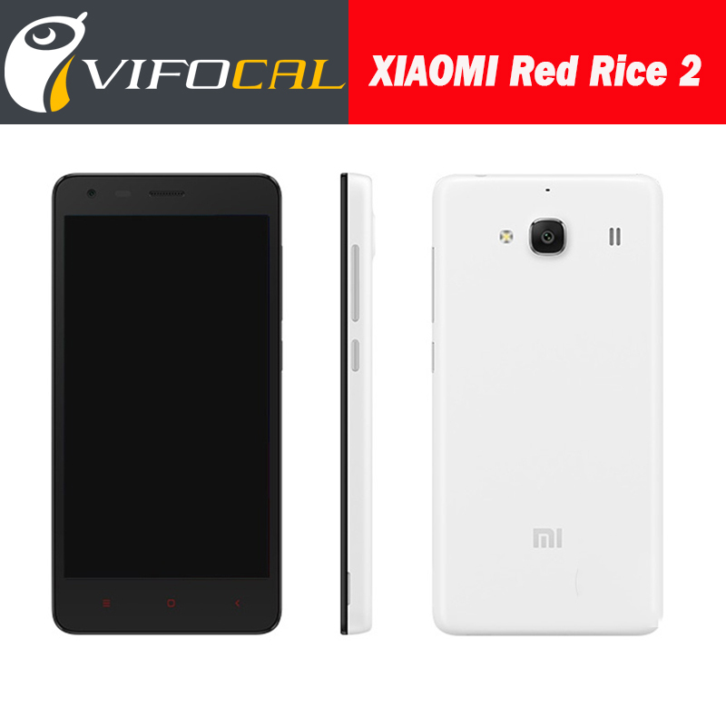Original Xiaomi Redmi 2 4 7 IPS Qualcomm Quad Core Android Mobile Phone Hongmi Red Rice