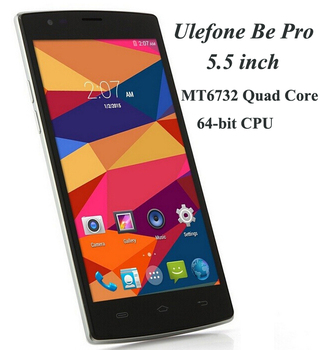 Оригинал новое Ulefone быть Pro 5.5 дюймов 4 г LTE Android OS 4.4.4 сотовый телефон MT6732 1.5 ГГц четырехъядерных процессоров ROM16GB RAM2GB OTG GPS
