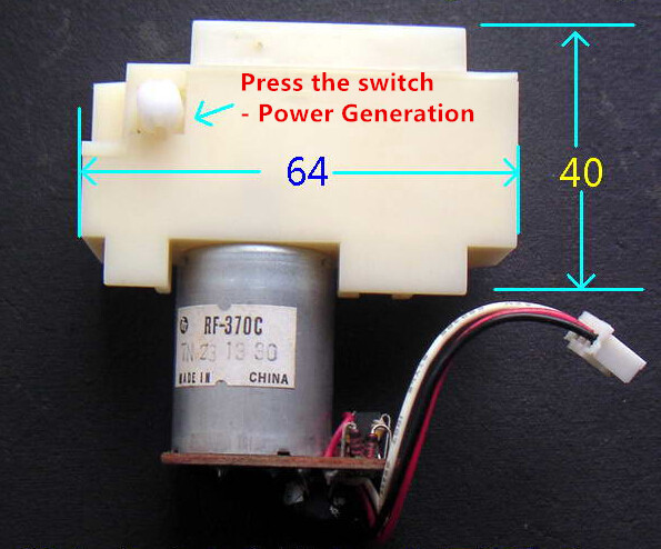 Generador de corriente con imanes