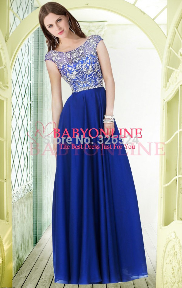 -Evening-dress-2015-robe-de-soiree-royal-blue-dress-party-evening ...