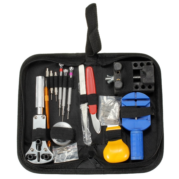 2015 Hot Sale New 144Pcs Watch Repair Tool Kit Case Opener Link Remover Spring Bar Carrying