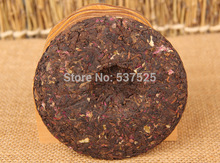 100g 2pcs 10years old Chinese yunnan rose pu er tea health care ripe Puer tea weight