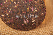 100g 2pcs 10years old Chinese yunnan rose pu er tea health care ripe Puer tea weight