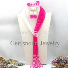 African Wedding Jewelry Sets for Brides Women Necklace Jewelry Set Bridal Beads Set 2015 Free Shipping