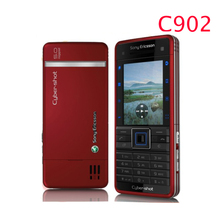 c902 Original Unlocked Sony Ericsson C902 Cell phone 3G 5MP Bluetooh MP3 MP4 Player 1 year warranty support russian