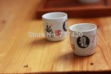 Promotion 5PCS SET Japanese tea wine tools 1 pot 4 cups ceramics Japanese wine cup pot