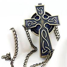 Classic vintage key pendant necklace, a student table cross watch, free postage fine jewelry