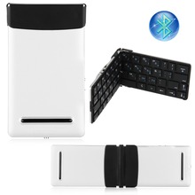 2015 iLepo Ultra-thin Foldable Bluetooth Self-time Keyboard for iPhone6 plus/iPad Air 2/Universal Tablet PC/Smartphone Keyboard