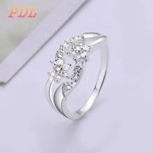 R425  Panduola Brand 925 silver ring cute  tungsten ring least new irish engagement ring