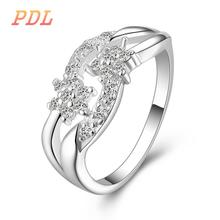 R425 Panduola Brand 925 silver ring cute tungsten ring least new irish engagement ring