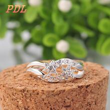 R425 Panduola Brand 925 silver ring cute tungsten ring least new irish engagement ring