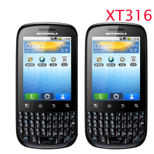 XT316 100% Original Unlocked Motorola  MOTO XT316 QWERTY  3G WIFI GPS Android OS 2.2 Mobile  phone Free shipping
