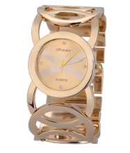 Famous Luxury Brand Fashion Jewelry Wristwatch Gift Crystal zircon rhinestone Analog Quartz Bracelet Watch for women