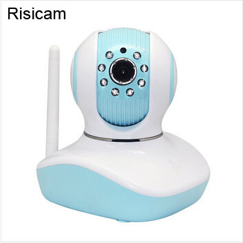 Risicam Network Security Camera pan Tilt Rotate Android iOS app Smartphone Motion Detection Alert HD SD