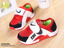 2015 child sport shoes male Kids princess single shoes breathable casual shoes network