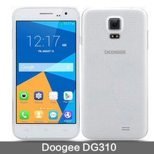 Original Doogee DG310 Android Smartphone MTK6582 1.3GHz Quad Core Cellphones 1G RAM 8G ROM 5”Screen 5.0MP Camera Mobile Phone