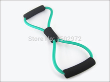 5pcs 8 shaped tubing Fitness Resistance Bands Yoga Pilates Sport equipment Latex Exercise Tubes Elastic Rope