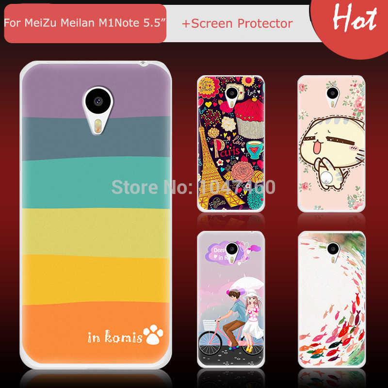 Hot Sale For Meizu M1 Note 5 5 Case Cell Phones Cover Skin For Meilan Fashion