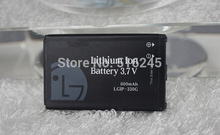 2pcs high capacity Mobile Phone battery for LG KF300 KS360 Battery Backup Batteries replacement batteryFree Shipping