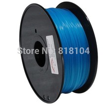 Blue color 3d printer filament PLA 1.75mm/3mm 1kg plastic Rubber Consumables Material