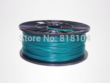 Green color 3d printer filaments ABS 1.75mm/3mm 1kg plastic Rubber Consumables Material