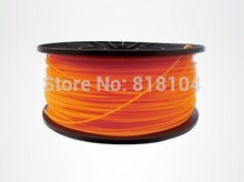 Orange color 3d printer filaments ABS 1.75mm/3mm 1kg plastic Rubber Consumables Material