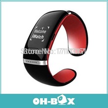 New Bluetooth Smart Bracelet for Cell Phone Synchronizing Caller ID SMS Music Wearable Electronic Device with