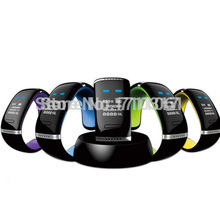 New Bluetooth Smart Bracelet for Cell Phone Synchronizing Caller ID SMS Music Wearable Electronic Device with