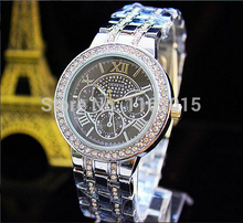 Famous jewelry brand GENEVA Movement Metal Material Women Dress Watches Women Men Fashion kors watches Style
