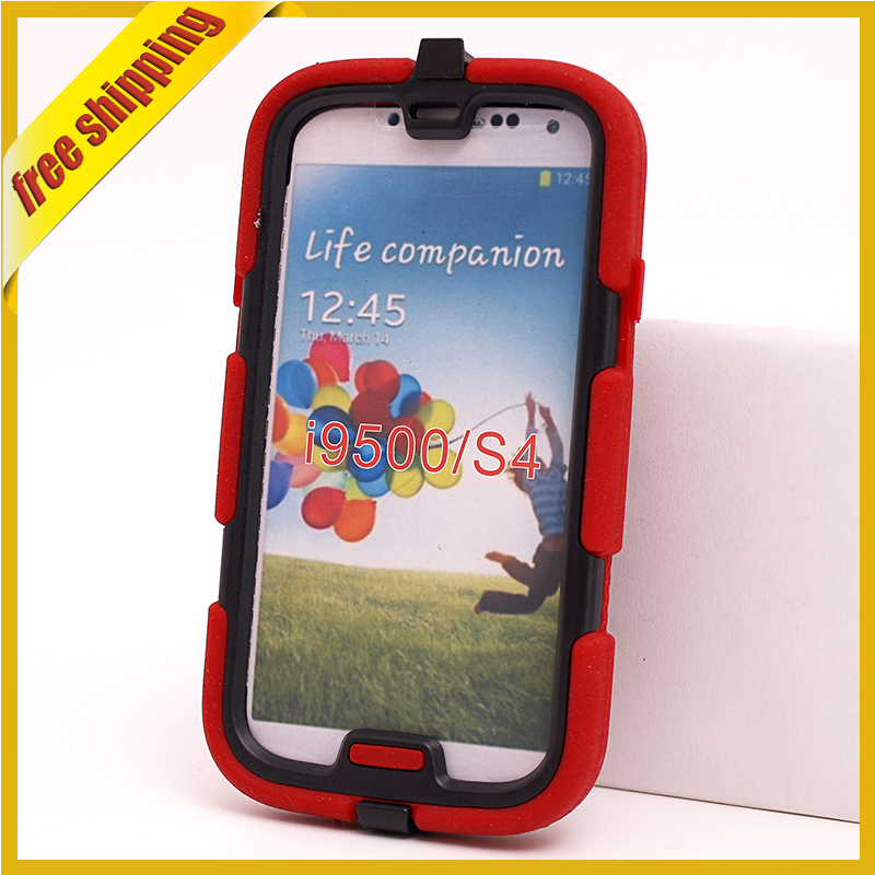 New Silicone Soft Case red and black Anti knock Dirt resistant High safety Mobile phone Back