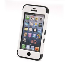 New Silicone Soft Case blue and white Anti knock Dirt resistant High safety Back Cover For